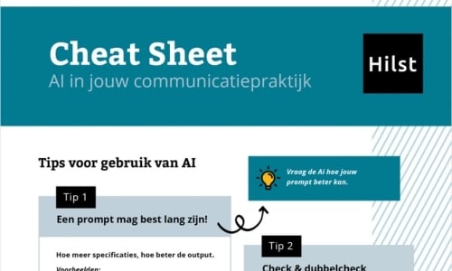 Cheat Sheet AI in jouw communicatiepraktijk